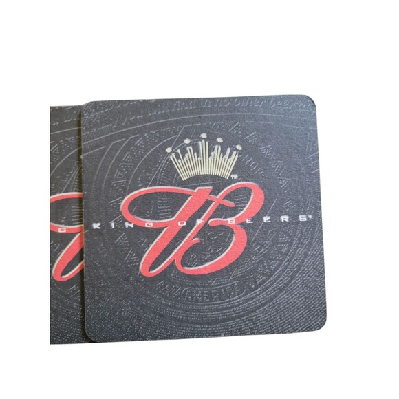 Vintage Cardboard Bar Coasters Budweiser Lot Of 27 Double Sided - Picture 3 of 10